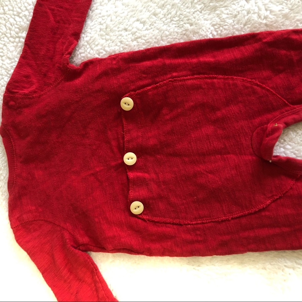 Baby boy/girl red romper